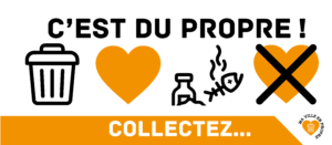 Illustration Ma ville en propre - thématique de la collecte de déchets