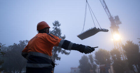 Construction de l'école Roland-Leroy