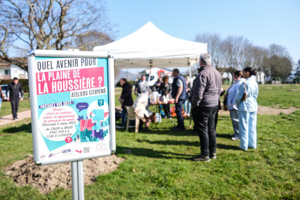 Atelier citoyen plaine de La Houssiere